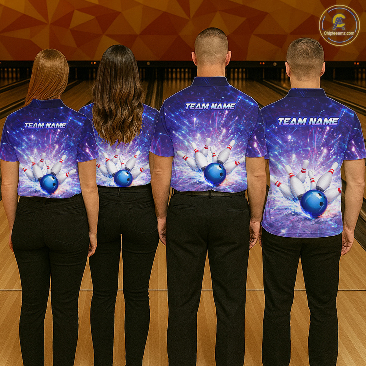 Custom Bowling Jersey for Men Bowling Uniform Polo & 1/4 Zip Bowling Shirts for Bowler and Team HNT231