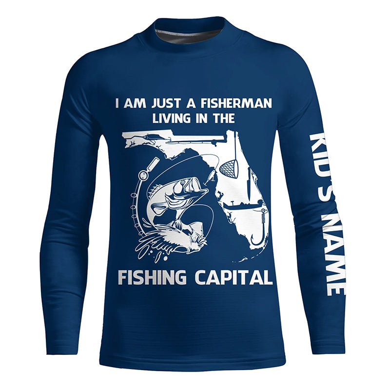 Fisherman living in the Fishing Capital UV protection performance fishing shirts A30