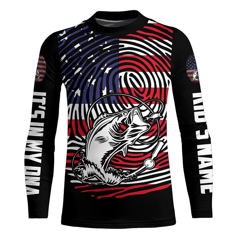 It's in my DNA - UV protection fishing shirt fishing jersey for fisherman A17