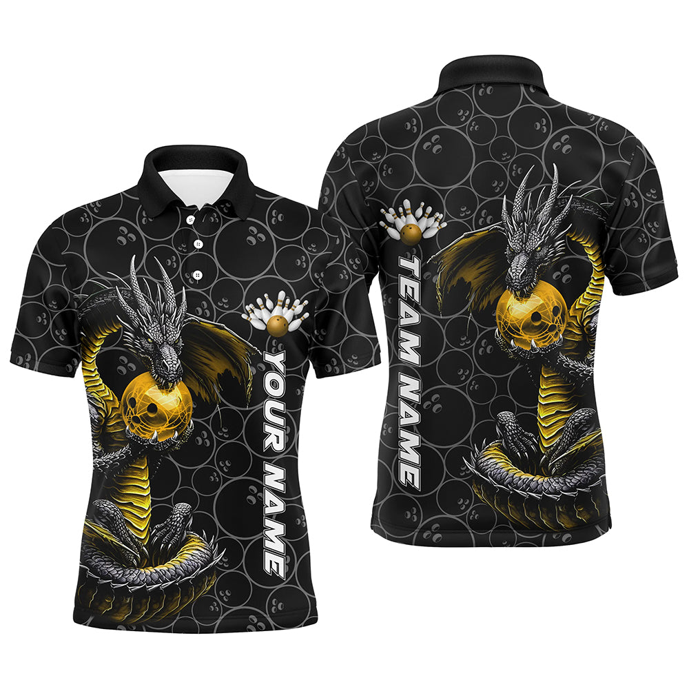 Personalized Dragon Bowling Shirts For Men, Women And Kids, Bowling Team Jerseys Outfit IPHW5873