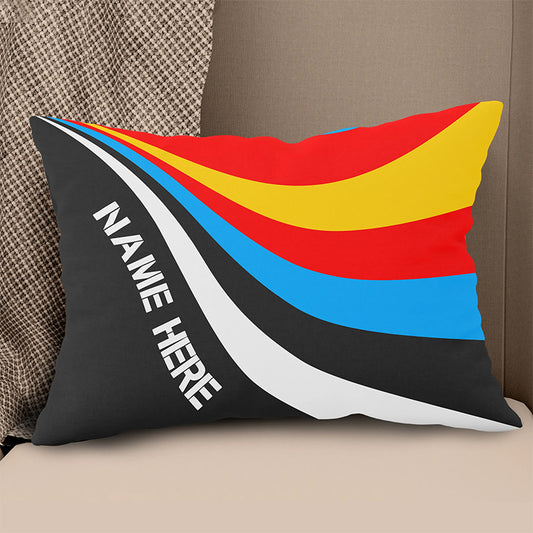 Custom Name Archery Target Color Pillows Best Archery Decorative Pillows TDM0837
