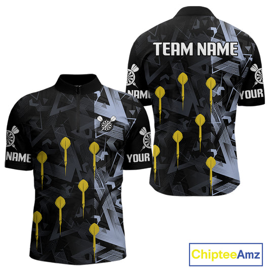 Persionalized Abstract Pattern Dart Arrows Dart Shirt For Men, Dart Team Jerseys NYN0107