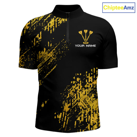 Personalized Funny Beer Cheer And Play Darts Polo & 1/4-Zip Shirt For Men Beers Dart Team Jerseys NYN2946
