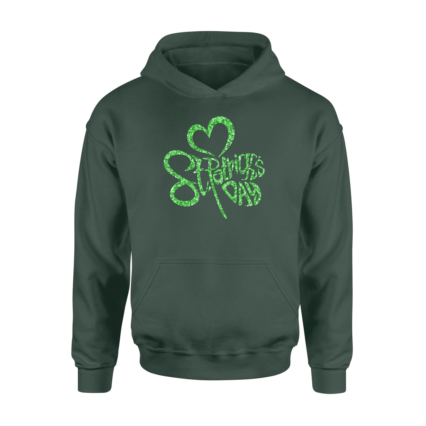 Men Women's St. Patrick's Day Shamrock Hoodie - FSD1399D07