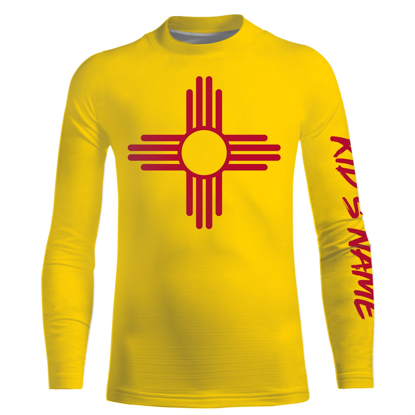 New Mexico Flag Custom UV Protection Long Sleeve Performance Shirts Personalized Patriotic Gifts - IPHW734