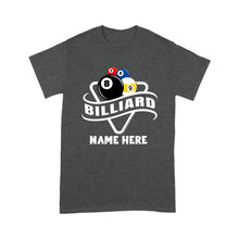 Load image into Gallery viewer, Custom Billiard Shirt - Billiards Team T-Shirts For Men And Women, Billiard Pool Player Gifts TDM3899