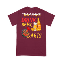 Load image into Gallery viewer, Drink Beer Darts Custom Darts Funny Shirt For Men-Women, Darts For Gift NYN0140