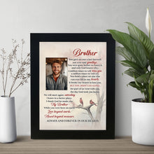 Load image into Gallery viewer, Brother Memorial Shadow Box Memorial Gifts for Loss of Brother, Picture Frame in Memory of Brother TND10