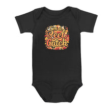 Load image into Gallery viewer, Cute Fall Fishing Infant Fishing Shirt Sayings "I'M A Reel Catch" Fall Baby Outfit IPHW7135