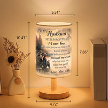 Load image into Gallery viewer, Husband Wife Fishing Table Lamp Gifts for Husband from Wife, Husband and Wife Fishing Lamp CTNL3