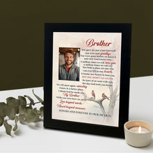 Load image into Gallery viewer, Brother Memorial Shadow Box Memorial Gifts for Loss of Brother, Picture Frame in Memory of Brother TND10