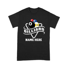 Load image into Gallery viewer, Custom Billiard Shirt - Billiards Team T-Shirts For Men And Women, Billiard Pool Player Gifts TDM3899