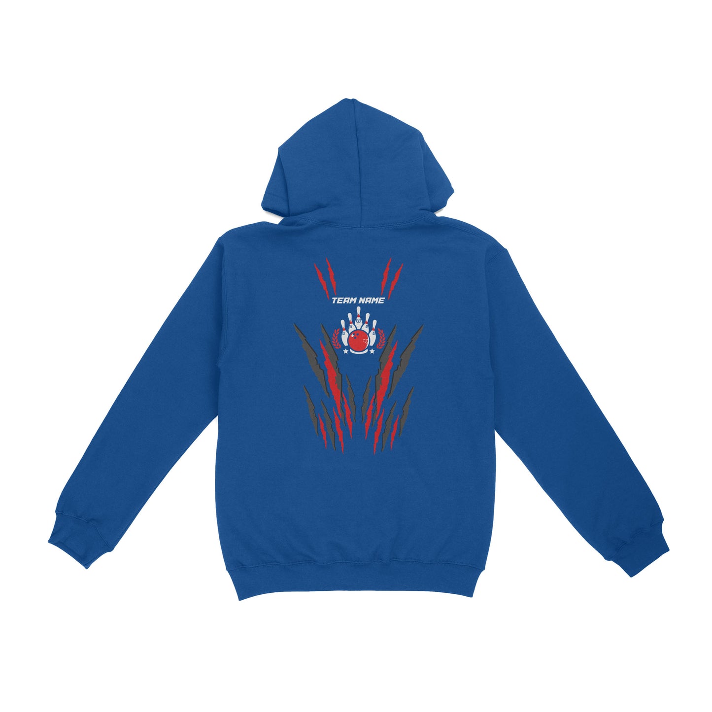 Flame Bowling Custom Name and Team Name Bowling Hoodie, Gift For Bowlers D02 NQS9900