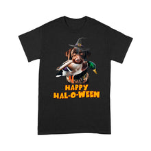 Load image into Gallery viewer, Chocolate Labs duck hunting Halloween T-shirt FSD4596 D02