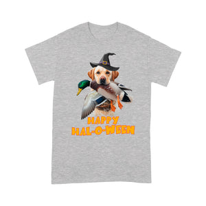 Yellow Labs duck hunting Halloween T-shirt FSD4597 D02