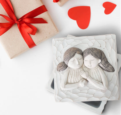 Sisters Keepsake Box Sisters Gifts from Sister, Sister Birthday Christmas Valentine gifts TNK6