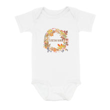 Load image into Gallery viewer, Custom Fall Fishing Infant Fishing Shirts, Fall Fishing Baby Onesie Thanksgiving Newborn IPHW7141