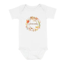 Load image into Gallery viewer, Custom Fall Fishing Infant Fishing Shirts, Fall Fishing Baby Onesie Thanksgiving Newborn IPHW7142