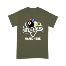 Load image into Gallery viewer, Custom Billiard Shirt - Billiards Team T-Shirts For Men And Women, Billiard Pool Player Gifts TDM3899