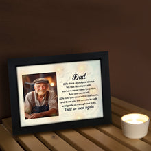 Load image into Gallery viewer, Dad Memorial Shadow Box, Dad Memory Picture Frame Sympathy gifts for Loss of Dad, Loss of Father TND8