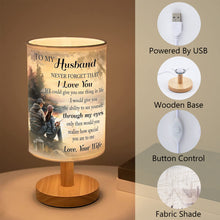 Load image into Gallery viewer, Husband Wife Fishing Table Lamp Gifts for Husband from Wife, Husband and Wife Fishing Lamp CTNL3