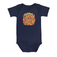 Load image into Gallery viewer, Cute Fall Fishing Infant Fishing Shirt Sayings "I'M A Reel Catch" Fall Baby Outfit IPHW7135