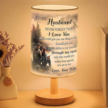 Load image into Gallery viewer, Husband Wife Fishing Table Lamp Gifts for Husband from Wife, Husband and Wife Fishing Lamp CTNL3