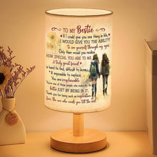 Load image into Gallery viewer, To My Bestie Table Lamp Gifts for Friends Females, Gifts for Best Friends, Friendship Gifts TNT6