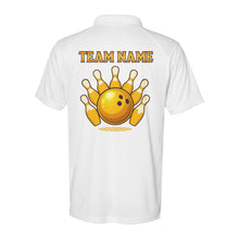 Load image into Gallery viewer, Bowling and beer custom team name Bowling Performance Polo shirt, bowling team jerseys D02 NQS9919