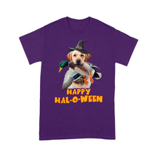 Load image into Gallery viewer, Yellow Labs duck hunting Halloween T-shirt FSD4597 D02