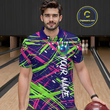 Load image into Gallery viewer, Custom Bowling Shirts for Team Women Men Custom Bowling Polo and 1/4 Zip Shirt MBL227