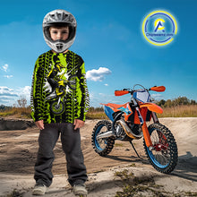 Load image into Gallery viewer, Custom Motocross Jersey for Kids Women Men Dirt Bike Shirts Motorcycle Riding Shirt XM497