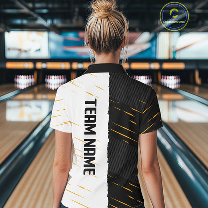 Beer Bowling Shirts Black&White Beer Bowling Jersey for Team Women Men Bowl League MBL259