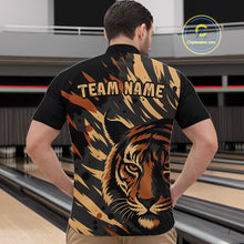 Load image into Gallery viewer, Tiger Bowling Shirts for Team Women Men Custom Tiger Bowling Polo &amp; 1/4 Zip Shirt MBL183