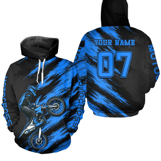 Custom Motocross Hoodie for Men Women Adult Dirt Bike Racing Hoodie Riding Shirt MH483