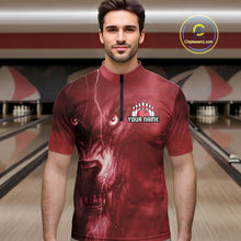 Load image into Gallery viewer, Wolf Bowling Shirts for Team Women Men Custom Wolf Bowling Jerseys for Couples MBL204