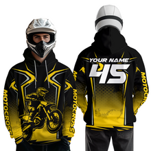Load image into Gallery viewer, Custom Motocross Hoodie for Men Women Adult Dirt Bike Hoodie Off road Racing Shirt MH442