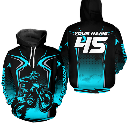 Custom Motocross Hoodie for Men Women Adult Dirt Bike Hoodie Off road Racing Shirt MH442