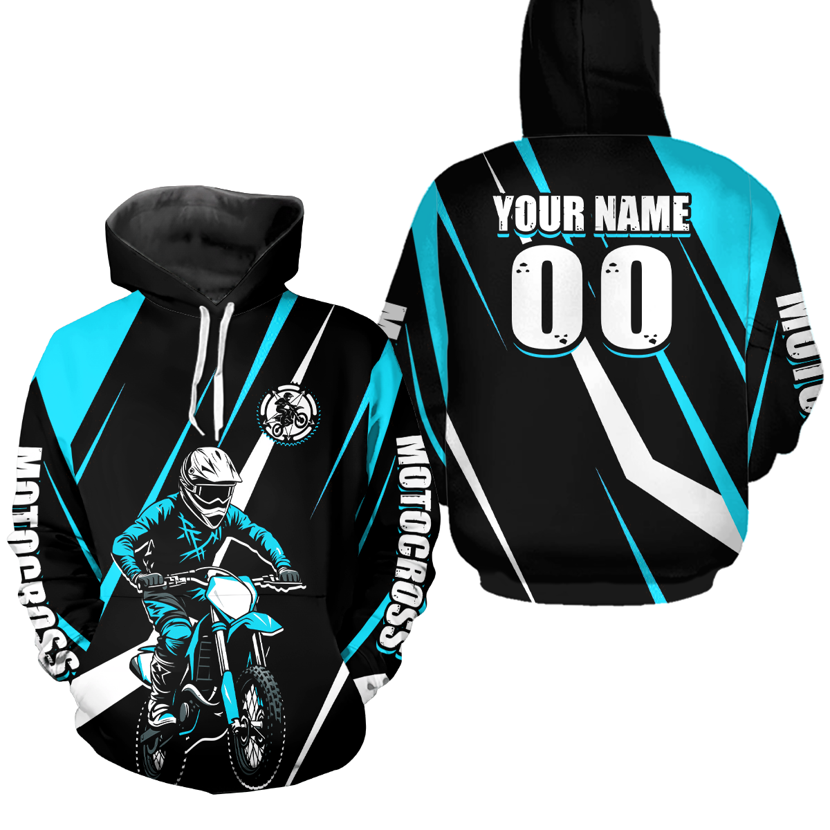 Custom Motocross Hoodie for Men Women Adult Dirt Bike Racing Hoodie Riding Shirt MH454
