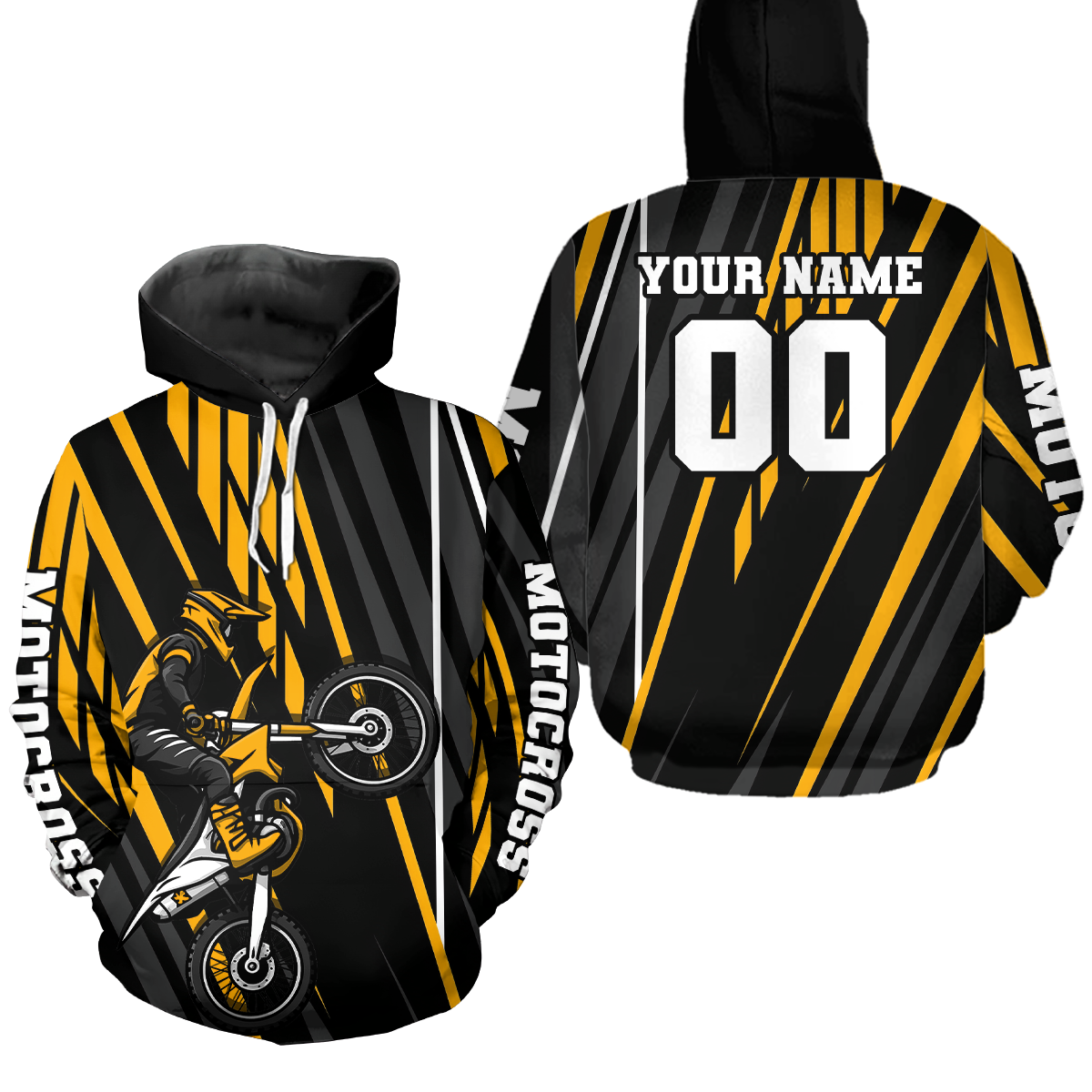 Custom Motocross Racing Hoodie for Men Women Adult Dirt Bike Hoodie Riding Shirt MH461