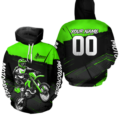 Custom Motocross Racing Hoodie for Men Women Adult Dirt Bike Hoodie Riding Shirt MH463