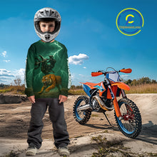 Load image into Gallery viewer, Lightning Tiger Motocross Jersey Custom Dirt Bike Shirts for Men Kid Women Riding Shirt XM407