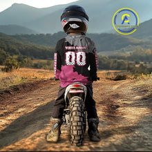 Load image into Gallery viewer, Pink Custom Motocross Racing Jersey for Kid Men Women Dirt Bike Shirts Moto Shirt XM478