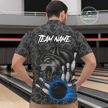 Load image into Gallery viewer, Gray Wolf Bowling Shirts for Team Women Men Wolf Bowling Jerseys Custom MBL198