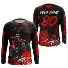 Load image into Gallery viewer, Red Youth ATV Motocross Shirts Kid Men Women Custom Off-Road Quad Bike Shirt UPF30+ DNT77