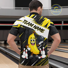 Load image into Gallery viewer, Custom Funny Banana Bowling Shirt for Men Bowling League Bowling Team Shirts Bowling Uniform HNT336