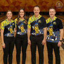 Load image into Gallery viewer, Custom Funny Banana Bowling Team Shirts Bowling Shirt for Women Bowling League Bowling Uniform HNT337