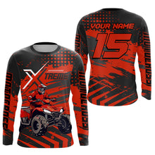 Load image into Gallery viewer, Custom Red Off-Road Quad Bike Shirt Extreme ATV Motocross Shirts Kid Men Women UPF30+ DNT79