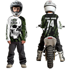 Load image into Gallery viewer, Custom Skull Camo UTV Off-Road Shirts UTV Motocross Racing Shirt Kid Men Women UPF30+ DNT89