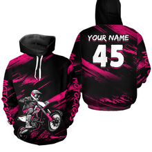 Load image into Gallery viewer, Custom Motocross Racing Hoodie Dirt Bike Motocross Hoodie Shirt for Men Women HOT20